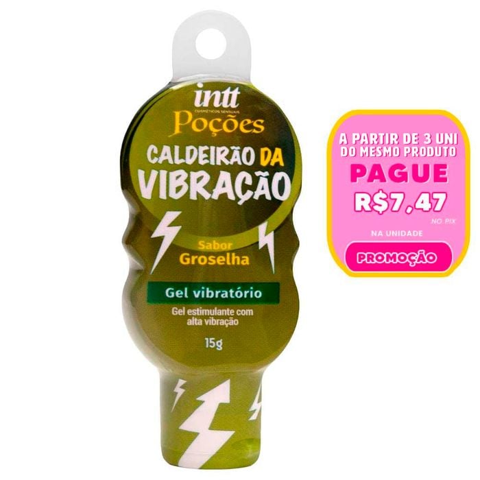 Poção Caldeirão Da Vibração Gel Excitante 15g Intt