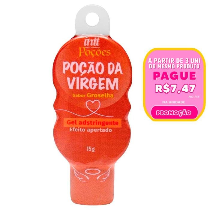 Poção Da Virgem Gel Feminino Adstringente 15g Intt