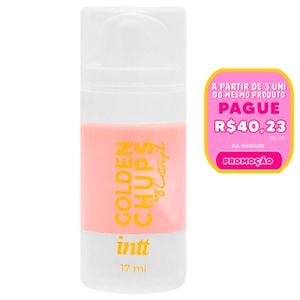 Golden Chups Gel Beijável Bala Framboesa 17ml Intt