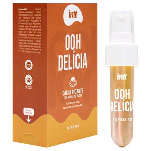 Ooh Delícia Calda Beijável Picante Pudim 11g Intt