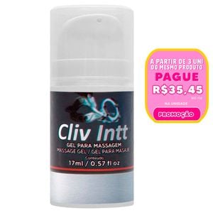 Cliv Tons Gel Facilitador Anal Vinho Tinto 17ml Intt