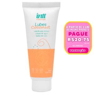Lubes Coconut Lubrificante íntimo Wellness 50g Intt
