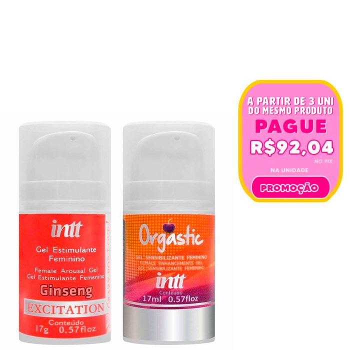 Box Libido Feminina Orgastic E Excitation Intt