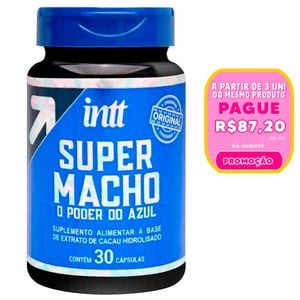 Super Macho 30 Cápsulas Performance Masculina Intt