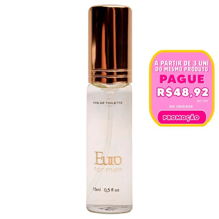 Euro Perfume Masculino Afrodisíaco 15ml Intt