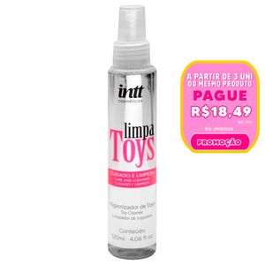 Limpa Toys Higienizador Vibradores 120ml Intt