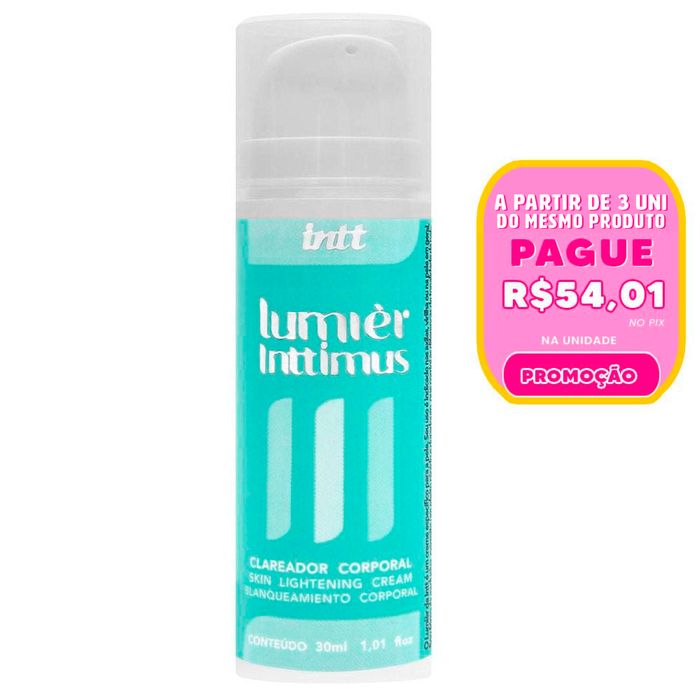 Lumier Clareador íntimo E Corporal 30ml Intt
