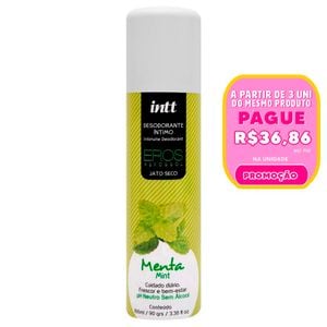 Desodorante íntimo Menta Eros 166ml Intt
