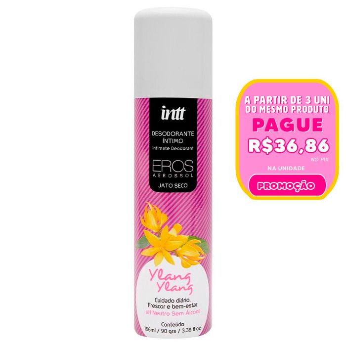Desodorante íntimo Ylang Ylang Eros 166ml Intt