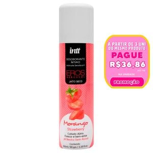 Desodorante íntimo Morango Eros 166ml Intt