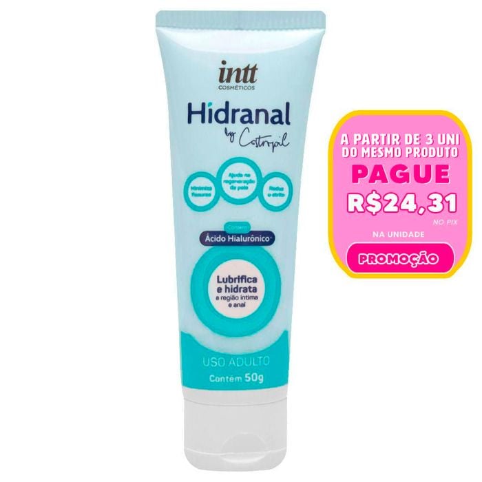 Hidranal Lubrificante íntimo By Castropil 50g Intt