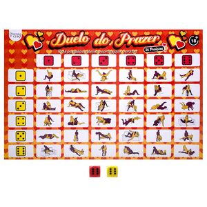 Jogo Duelo Do Prazer 36 Posições Diversão Ao Cubo