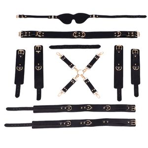 Kit Bondage 6 Itens Restrições Cruzada Youvibe Vipmix