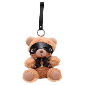 Chaveiro Ursinho Pelúcia Sado 10 X 9cm Sexy Import