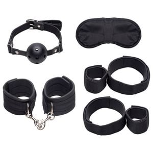 Kit Sado Mordaça Bondage 5 Peças Youvibe Vipmix