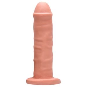 Pênis De Borracha Maciço 17 X 4,1cm Dominatrixxx