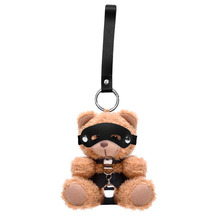 Chaveiro Ursinho Sado Sino 10 X 9cm Sexy Import