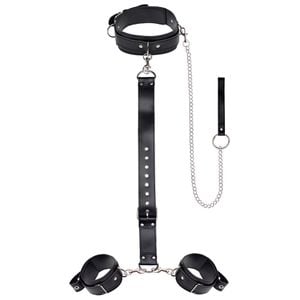 Kit Bondage Restrições Pescoço Pulsos Youvibe Vipmix