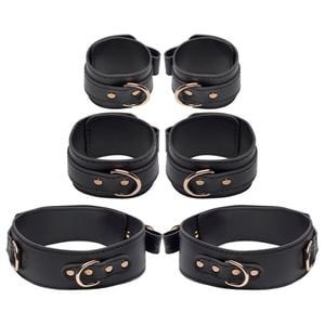 Kit Bondage 6 Itens Restrições Cruzada Youvibe Vipmix