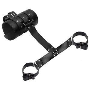 Kit Sado Algemas Bondage Couro Youvibe Vipmix