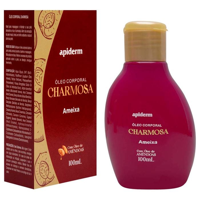 Charmosa óleo Corporal Ameixa 100ml Apinil