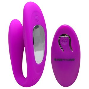 Vibrador Casal 12 Vibrações Wireless Pretty Love Letitia Vipmix