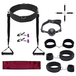 Kit Bondage 9 Itens Restrições Bdsm Youvibe Vipmix