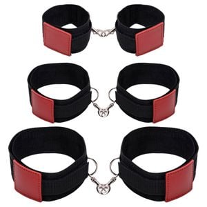 Kit Sado Venda Bondage Com 8 Peças Youvibe Vipmix