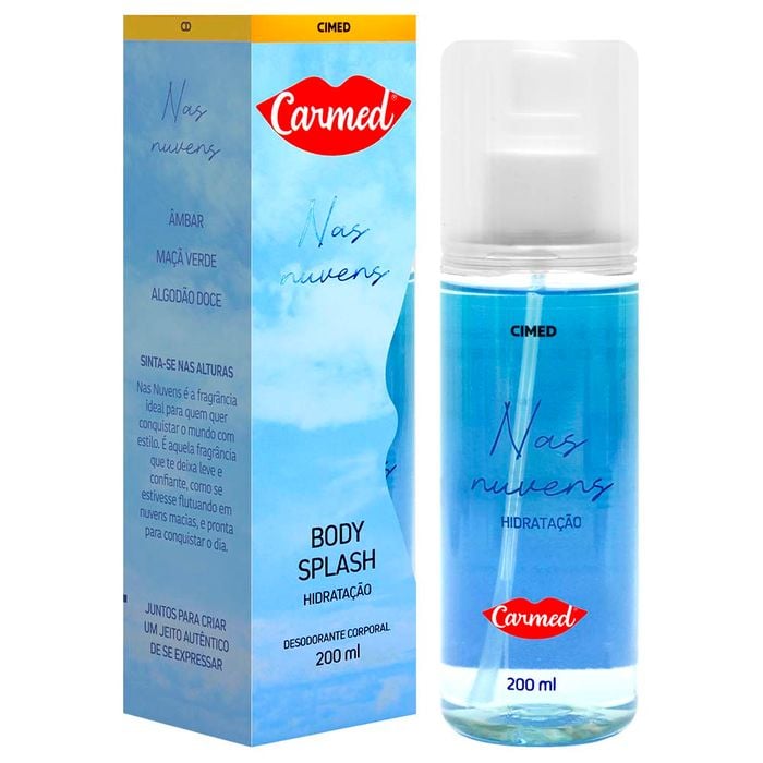 Carmed Body Splash Nas Nuvens 200ml Cimed