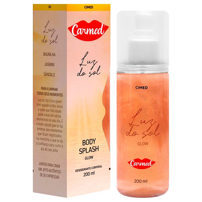 Carmed Body Splash Luz Do Sol 200ml Cimed