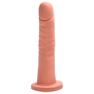 Pênis De Borracha Maciço 19 X 3,5cm Dominatrixxx