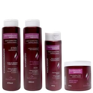 Kit Capilar Cauterização Imediata 04 Itens Sofisticatto