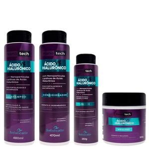 Kit Capilar ácido Hialurônico 04 Itens Sofisticatto
