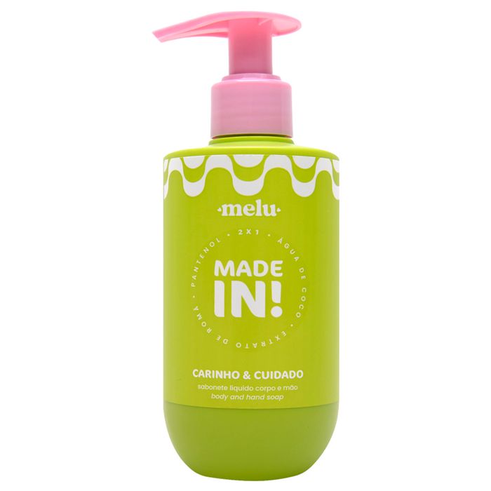 Sabonete Líquido Made In 230ml Melu Ruby Rose