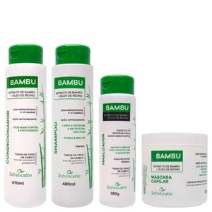 Kit Capilar Extrato De Bambu 04 Itens Sofisticatto