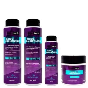 Kit Capilar ácido Hialurônico 04 Itens Sofisticatto