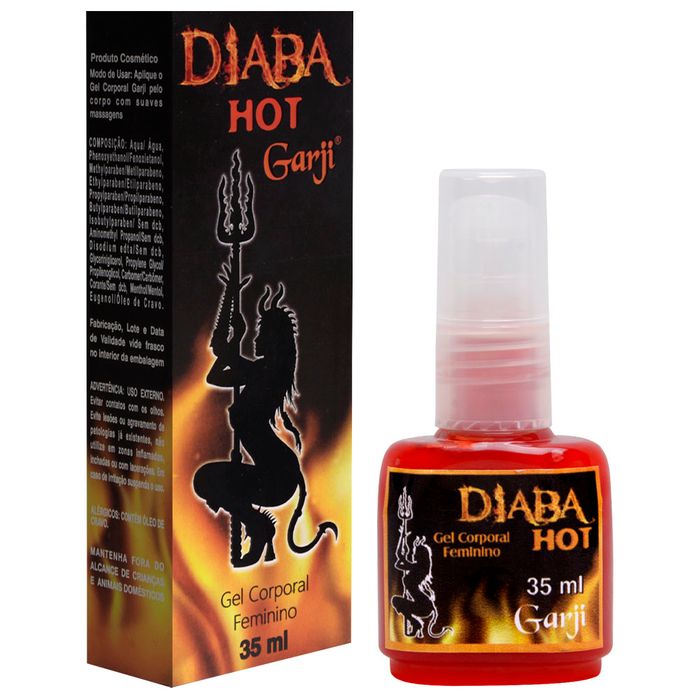 Diaba Hot Excitante Feminino Spray 35ml Garji