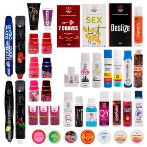 Kit O Prazer é Todo Seu 40 Itens Segred Love