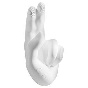 Vibrador 2 Em 1 Golden Right Hand 10 Modos Vipmix