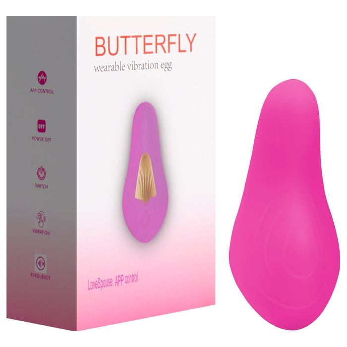 Vibrador Calcinha 9 Modos Via App Butterfly Vipmix