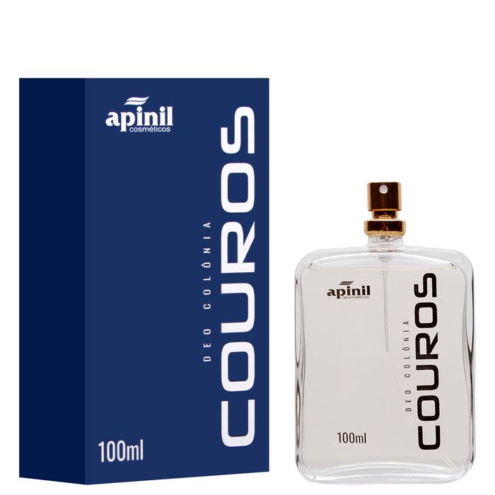 Couros Deo Colônia Masculina 100ml Apinil