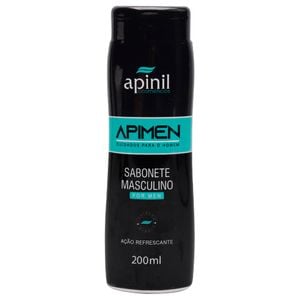 Apimen Sabonete For Men Resfrescante 200ml Apinil