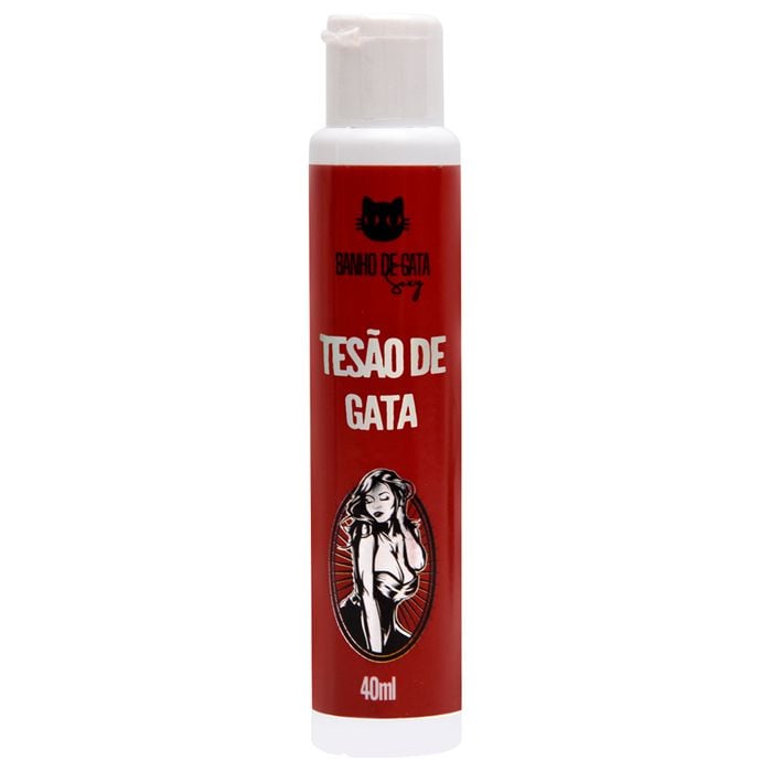Tesão De Gata Gel Excitante 40ml Banho De Gata