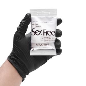 Preservativo Sensitive Com 3 Unidades Sex Free
