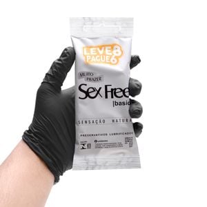 Preservativo Basic Com 8 Unidades Sex Free