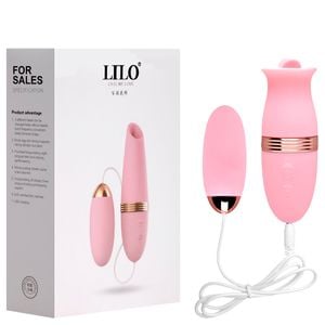 Cápsula Vibratória Com Bullet 10 Vibrações Lilo Vipmix