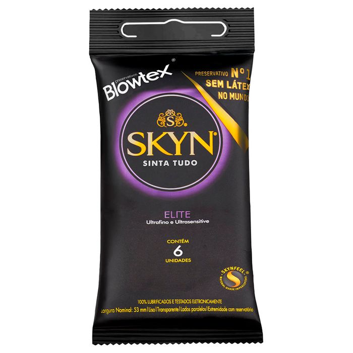 Preservativo Skyn Elite 06 Unidades Blowtex