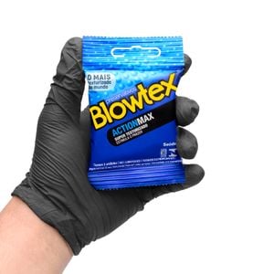 Preservativo Action Texturizado 03 Unidades Blowtex