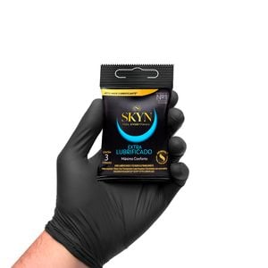 Preservativo Skyn Extra Lubrificado 03 Unidades Blowtex