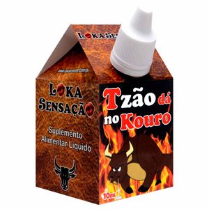 Tesão De Touro Gotas Excitantes 10ml Loka Sensação